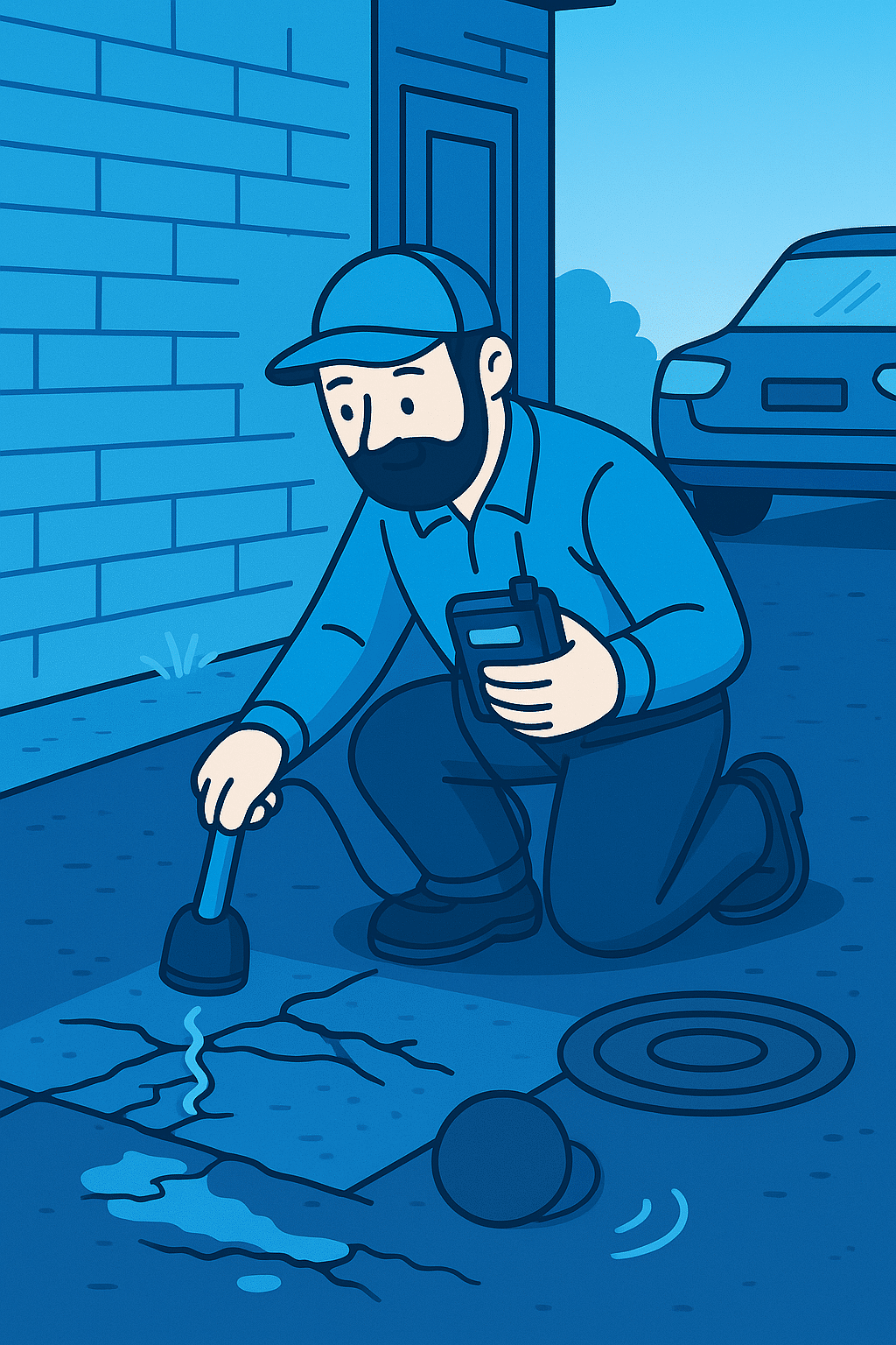 slab leak detection