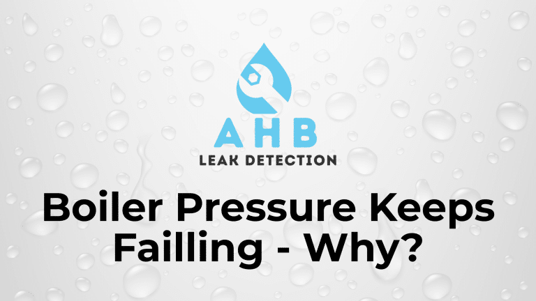 boiler pressure keeps falling