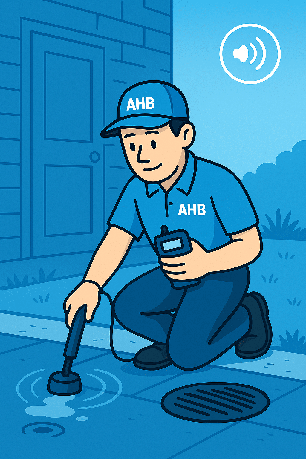 concrete slab leak detection
